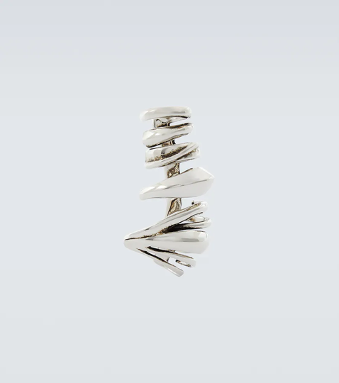 Multi-ring single ear cuff