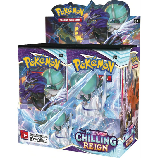 (Chilling) Pokemon Cards Sword Shield Trading Game Toys