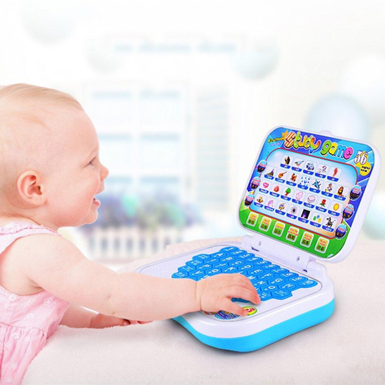 (Type) Baby Learning Laptop Early Interactive Machine Alphabet Pronunciation Educational Toy