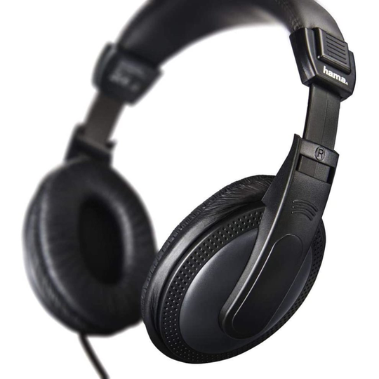 Basic4TV" TV Black headphones, over-ear 5m Long cable headset
