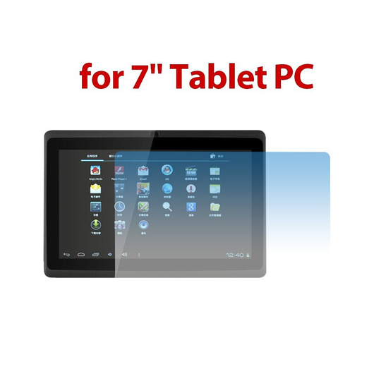 Universal Clear LCD Screen Guard Shield Film Protector for 7 Tablet PC