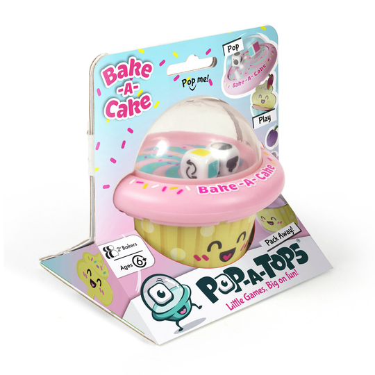 Pop A Tops Bake A Cake Family Travel Game