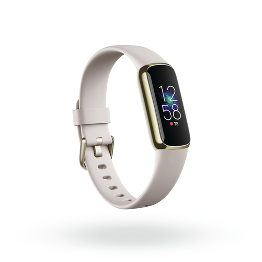 Fitbit Luxe Smart Watch -Soft Gold / White