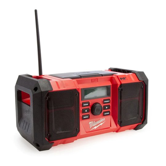 Milwaukee M18 Jsr Dab+ Job Site Radio (Body Only)