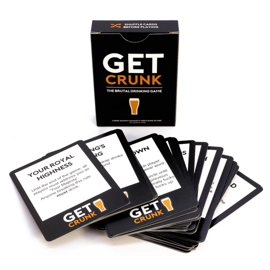 Get Crunk - The Brutal Card Drinking Game for Students
