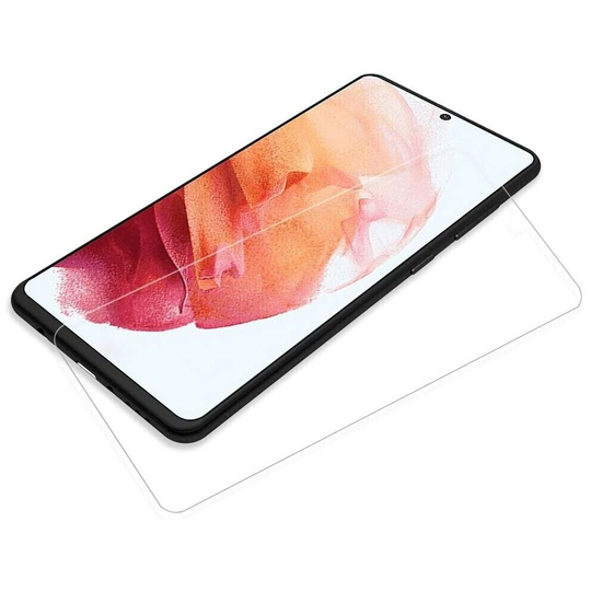 Tempered Glass Screen Protection 9H for Samsung S21 - Black