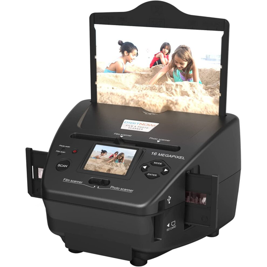 DIGITNOW Film & Photo Scanner, 4-in-1 Film Scanner 35mm/135 Slides