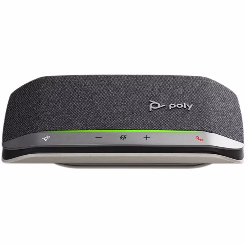 Polycom Poly Sync 20 Bluetooth Universal USB A WW Speakerphone Full Duplex Audio