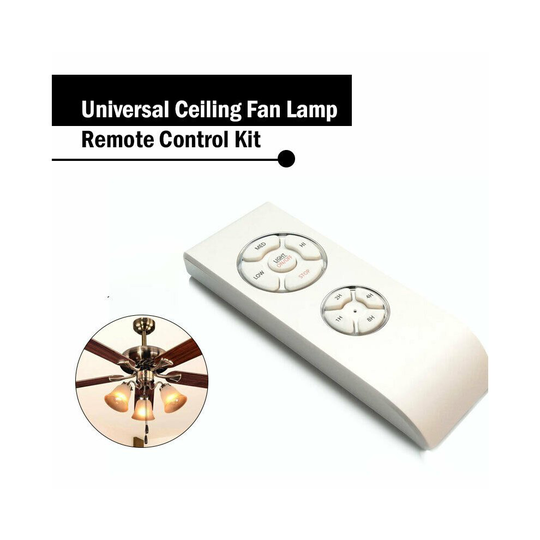 (220V) 97-124V Universal Timing Wireless Ceiling Fan Lamp Remote Control Kit
