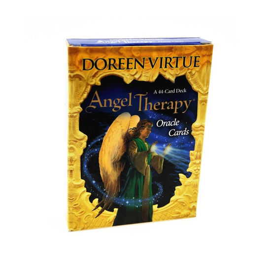 (Angel Therapy) Angel Therapy Oracle Cards, Tarot Deck Board Game English Version For Women Family Party Funny Table Games