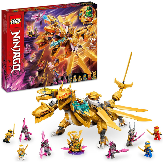LEGO NINJAGO Lloyd's Golden Ultra Dragon Toy Figure 71774