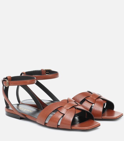 Tribute leather sandals