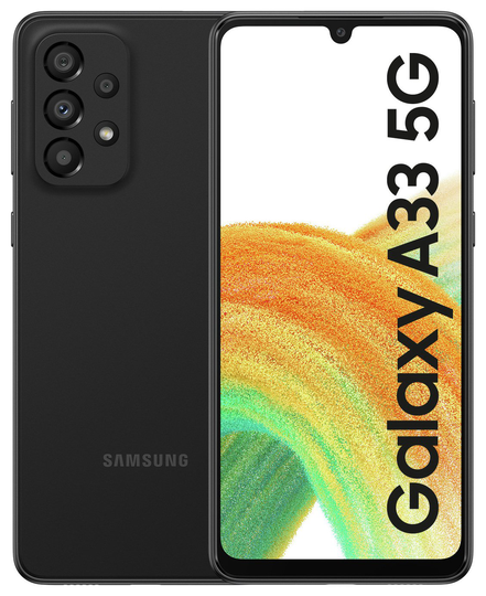 SIM Free Samsung Galaxy A33 5G 128GB Mobile Phone - Black