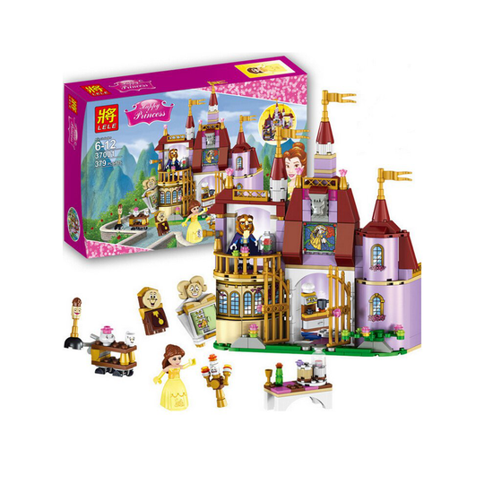 Beauty and the Beast Belle Princess Assemble Castle Toys DIY