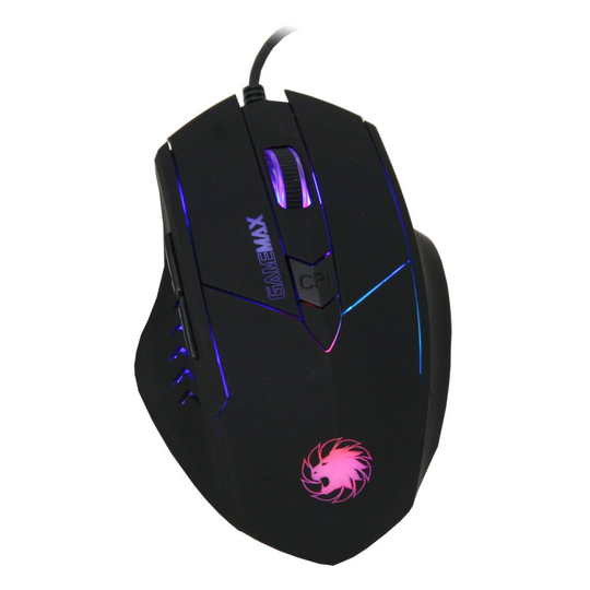 Game Max Tornado Gaming Mouse - Black