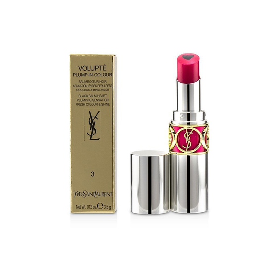 Yves Saint Laurent Volupte Plump-In-Colour Lipstick 3.5G - 3 Insane Pink