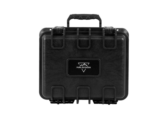 Weatherproof Hard Case | 25 x 22 x 17 cm (10" x 9" x 7") | With Customizable Foam