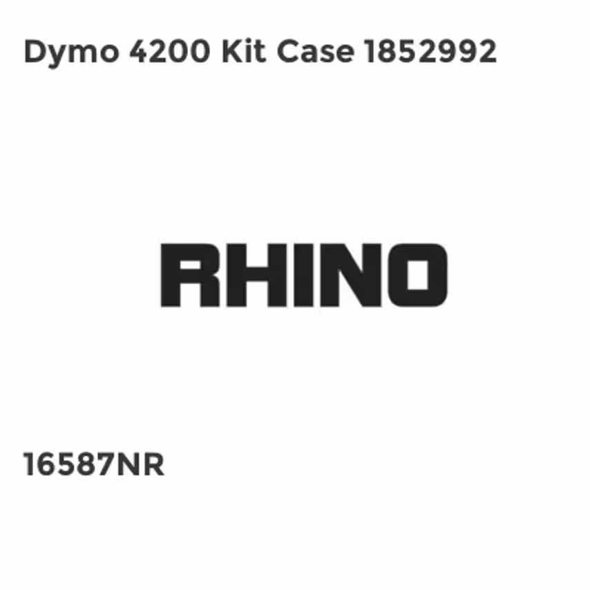Rhino Dymo 4200 Kit Case 1852992