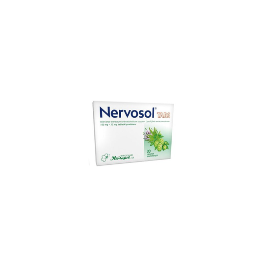 Nervosol Tabs 100 mg + 32 mg, 30 tablets