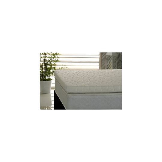 Visco Therapy Memory Foam Fibre 3Inch (7.5cm) Mattress Topper with Free Luxury Cover (4FT6 Double)