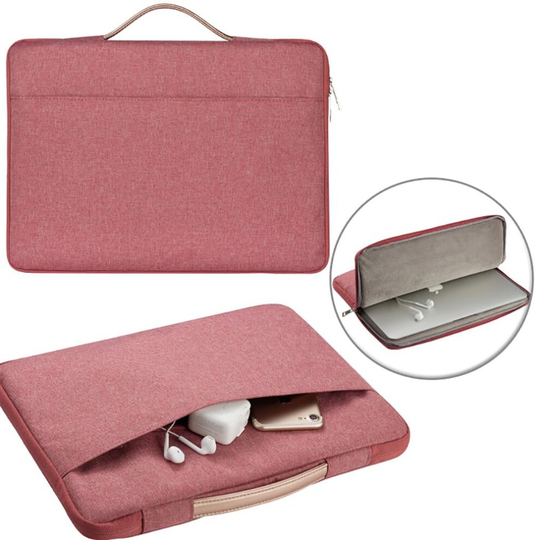 (rose gold, 13.3 incn) Laptop Bag Sleeve 11.6/12/13.3/14/15.6 Inch Notebook Sleeve Bag for Macbook Air Pro 13 15 Dell Asus HP Acer Laptop Case