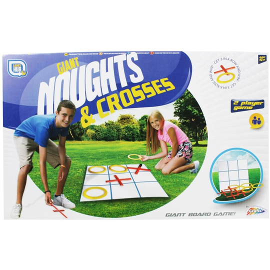 Grafix Giant Noughts And Crosses Outdoor Garden Game