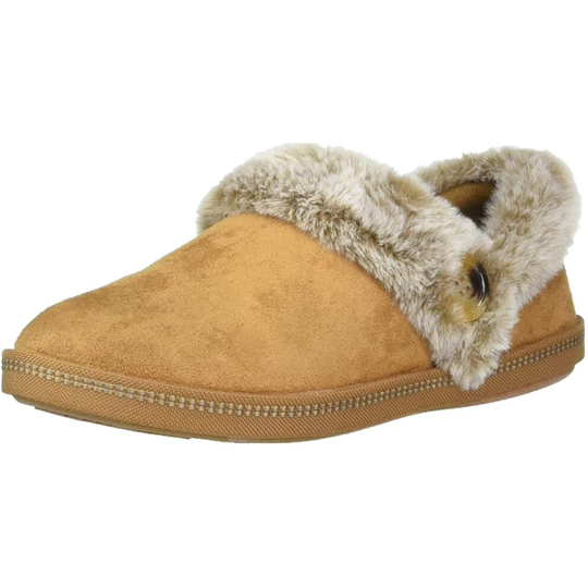(6 UK, Chestnut) Skechers Womens/Ladies Cozy Campfire Fresh Toast Slippers
