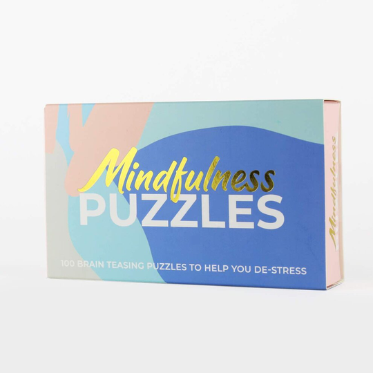 Gift Republic Mindfulness Brain Training Puzzles Cards To De-Stress