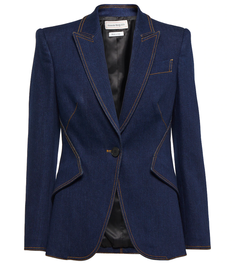 Denim blazer