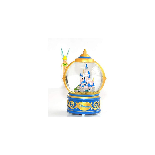 Disneyland Paris Tinker Bell Castle Musical snow globe