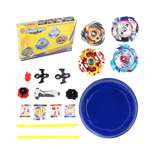 4D Bayblade Beyblade Burst Launcher Set Arena Stadium Fight Battle