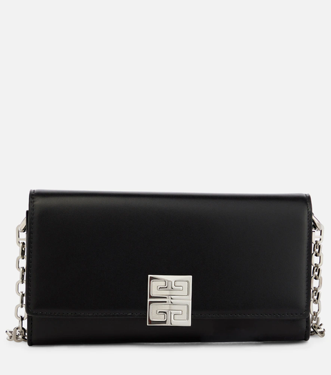 4G leather wallet on chain