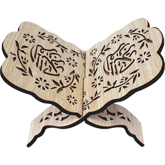 Wooden Islamic Quran Decorative Rihal / Stand