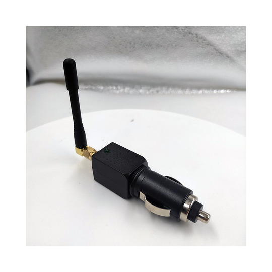 2W 12V Car Power Supply With GPS Signal Shield Black