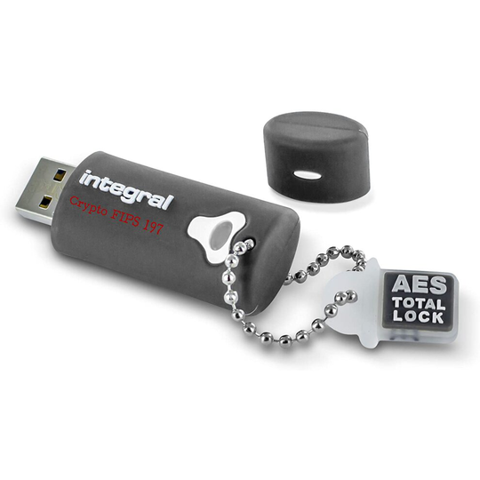 Integral Crypto 4GB Encrypted USB Flash Memory