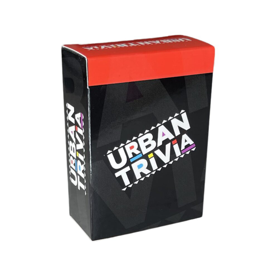 Urban Trivia game - Black Trivia card game for The culture Fun Trivia on Black TV, Movies, Music, Sports, & growing Up Black great Trivia for Adult ga