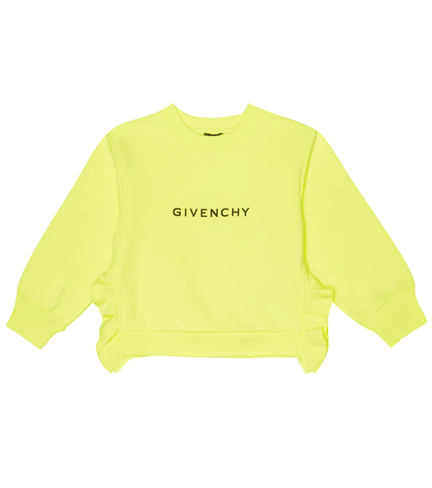 Logo cotton-blend sweatshirt