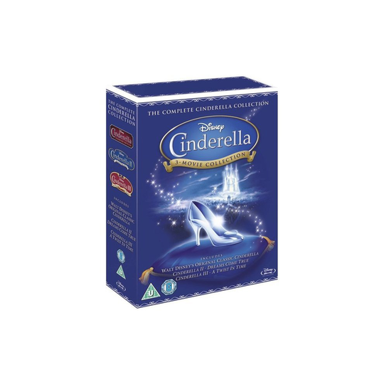 Cinderella / Cinderella 2 - Dreams Come True / Cinderella 3 - A Twist In Time Blu-Ray [2012]
