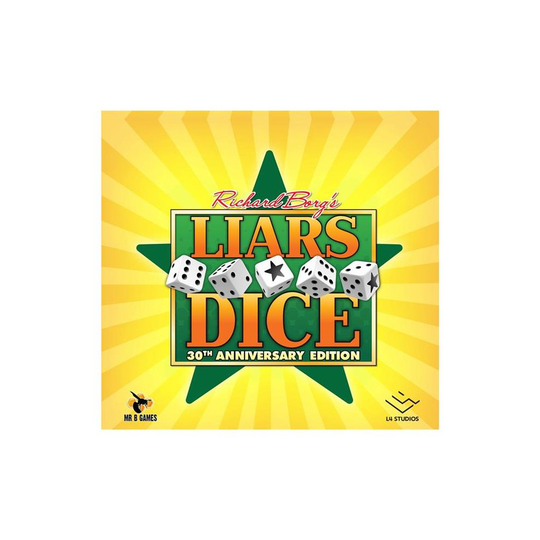 Mr. B. Games MIB1019 Liars Dice 30th Anniversary Edition