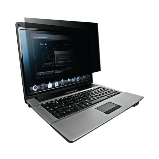 3M Black Privacy Filter For Laptops 15.6in Widescreen 16:9 PF15.6W9