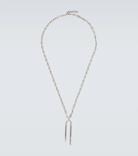 Lock chain necklace