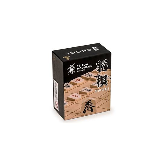 Yellow Mountain Imports Full Set of Wooden Shogi Japanese chess Pieces / Koma
