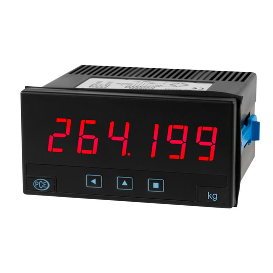 PCE Instruments Force and Weight Indicator PCE-DPD-F2