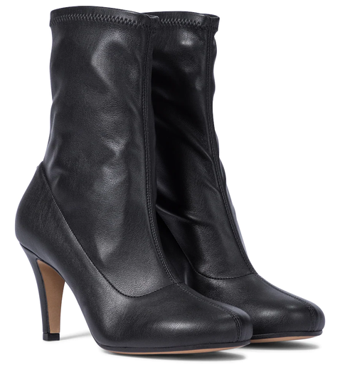 Sock-fit ankle boots