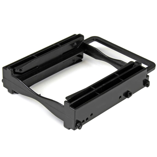 StarTech.com Dual 2.5" SSD/HDD Mounting Bracket for 3.5" Drive Bay - Tool-Less I