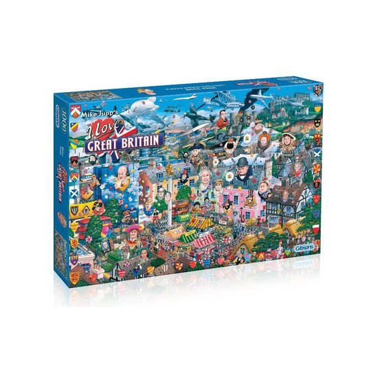 I Love Great Britain (1000 pieces)