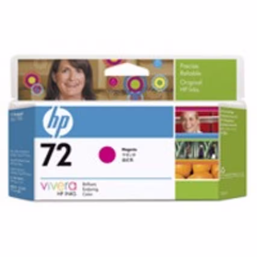 HP 72 Magenta Standard Capacity Ink Cartridge 130ml - C9372A