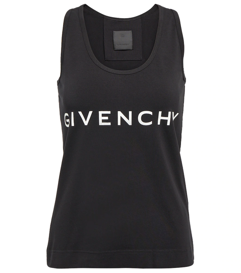 Logo cotton-blend T-shirt