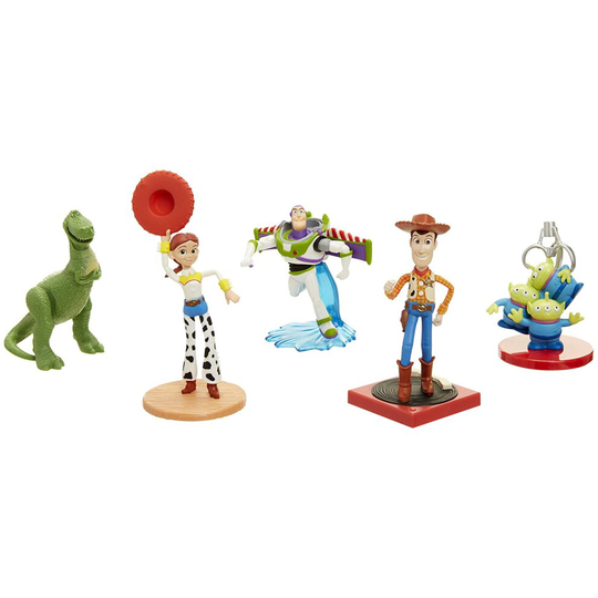 Toy Story 71579 Figure Set with Woody, Buzz Lightyear, Jessie, Rex, and Aliens, 5 Piece