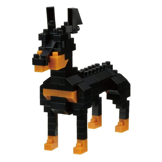 NANOBLOCK NBC.255 - DOBERMAN - MINI SERIES 120 Pieces